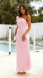 Amina Maxi Dress Soft Pink