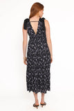 Adeline Maxi Dress Black Floral