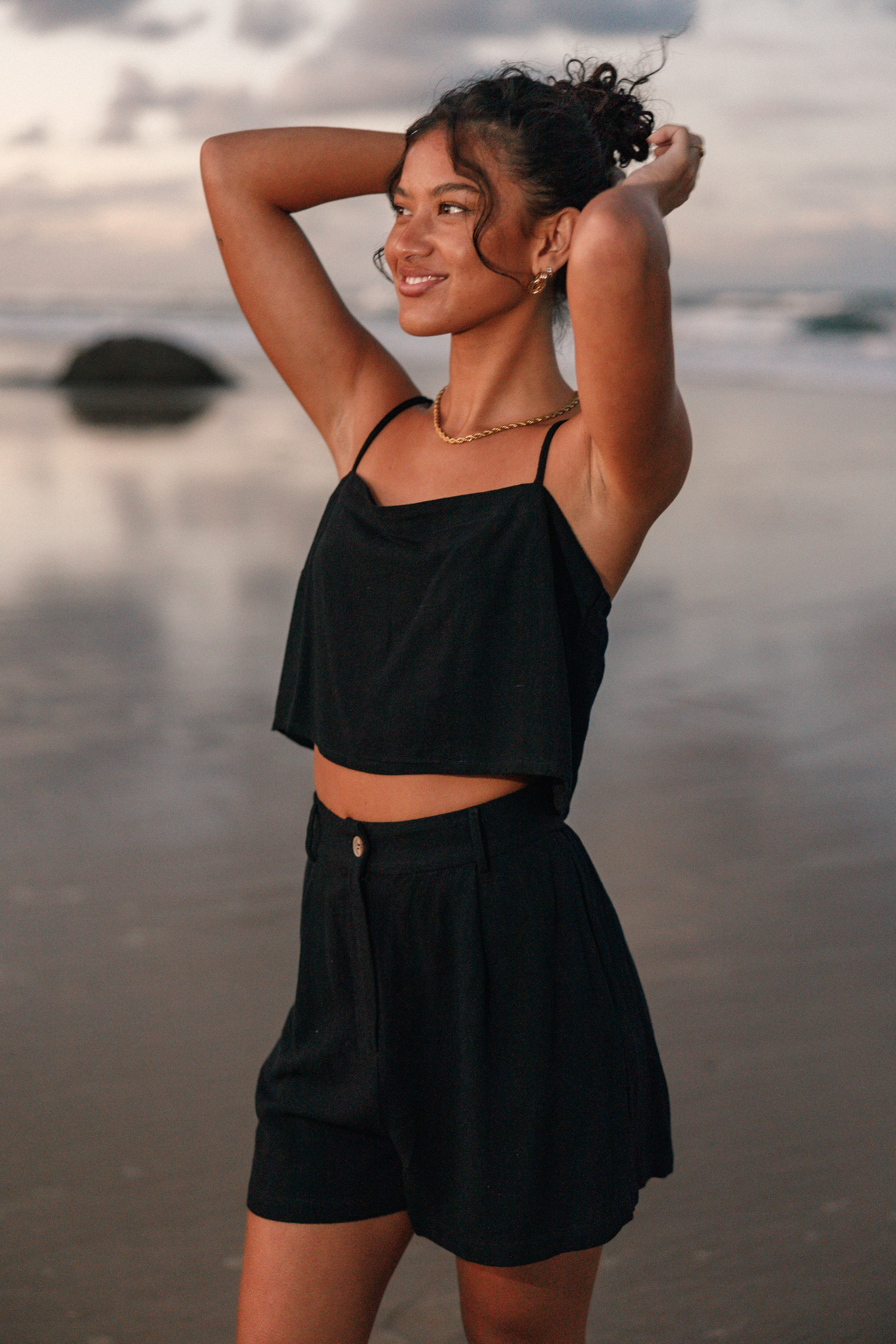 Ryan Short Set Black
