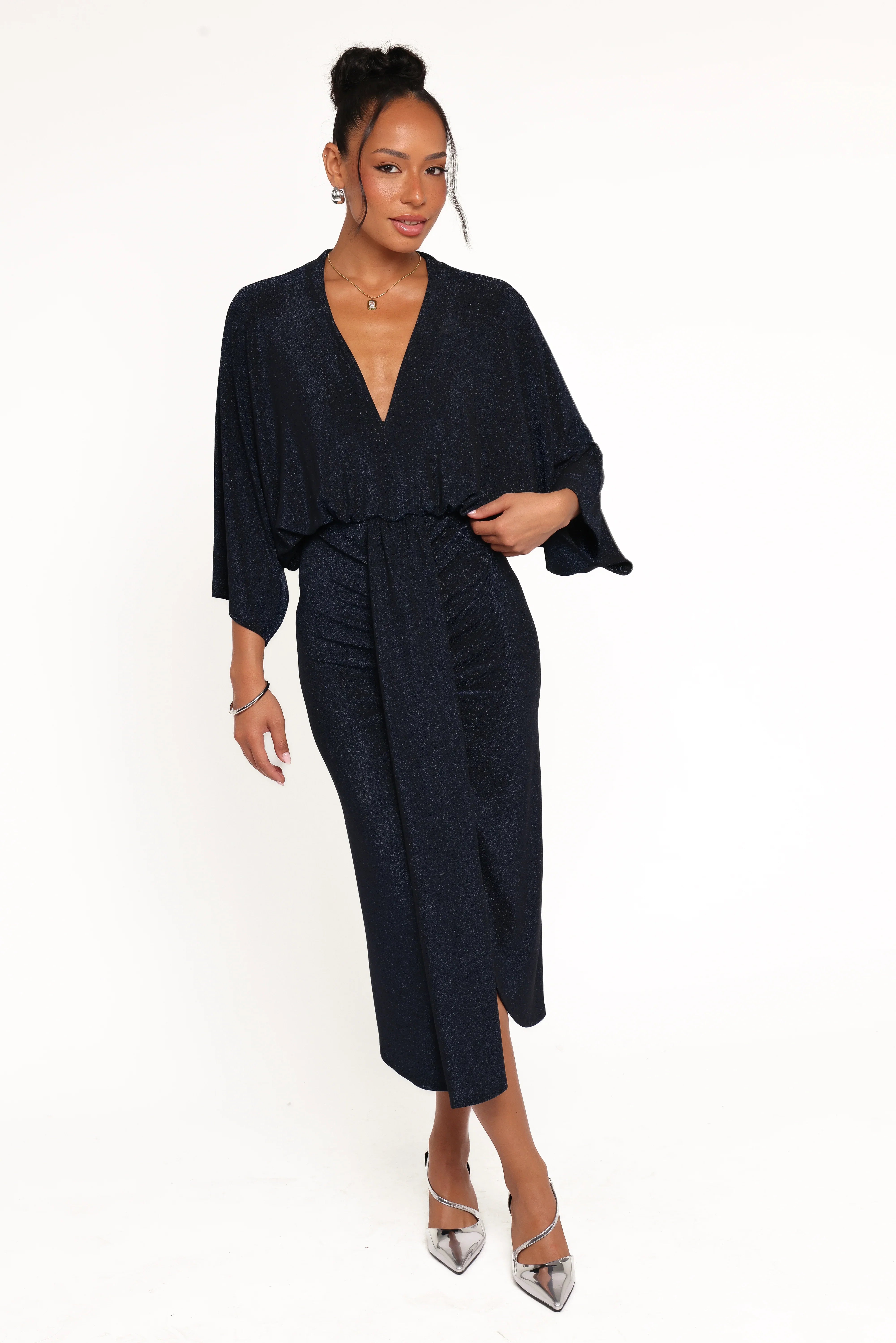 Audrina Maxi Dress Midnight Blue