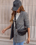 Jenny Faux Leather Belt Bag