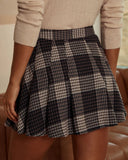 Kolby Plaid Mini Skirt