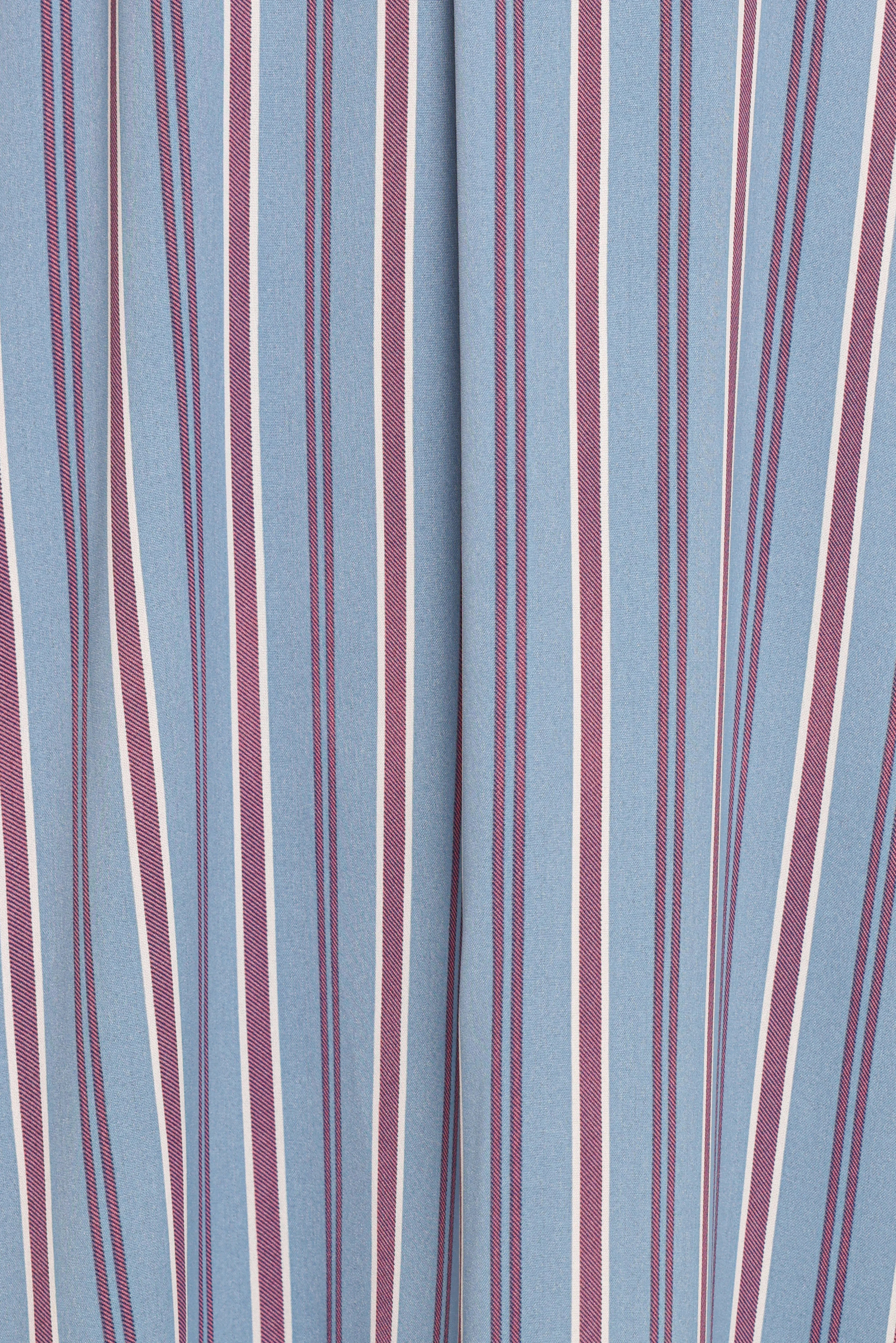 Alessandra Maxi Dress Blue Stripe