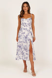 Azelia Dress Blue Floral