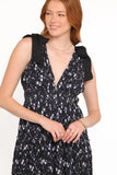 Adeline Maxi Dress Black Floral