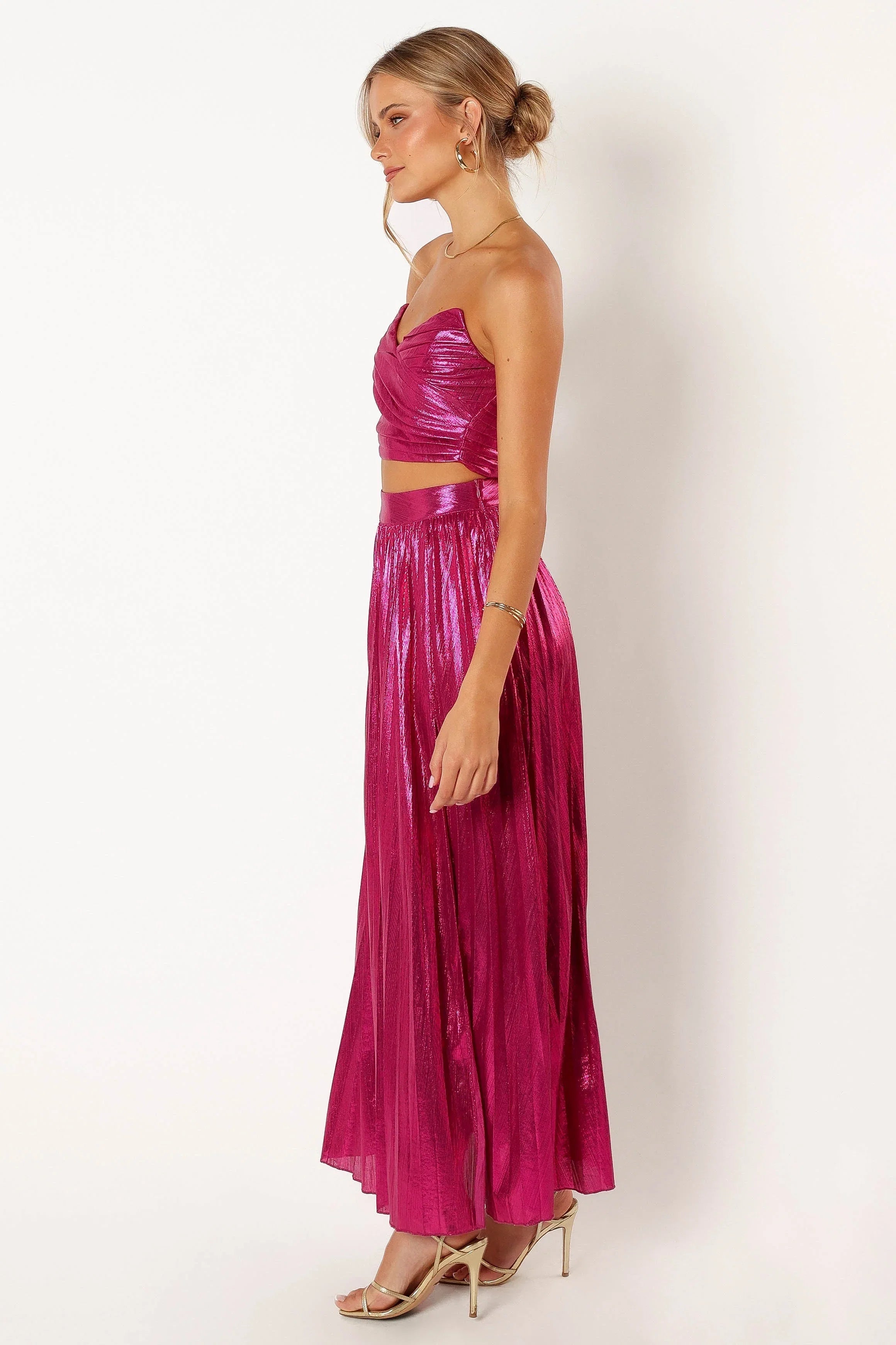 Hana Two Piece Set Fuchsia