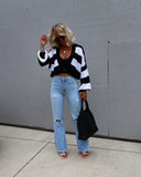 Eveleigh Relaxed Striped Cardigan