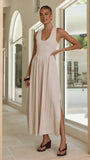 Amira Maxi Dress Natural