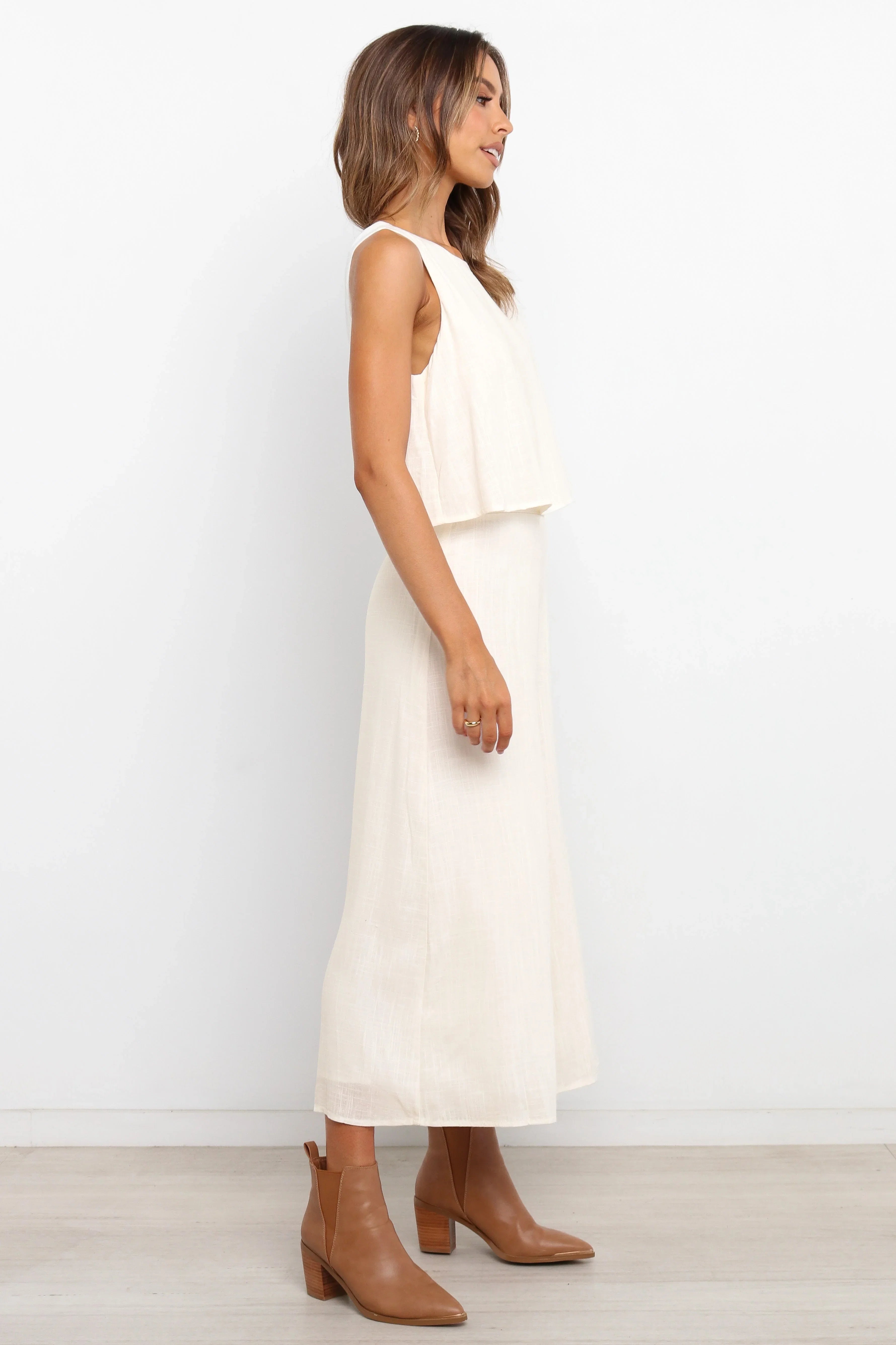 Femme Jumpsuit White