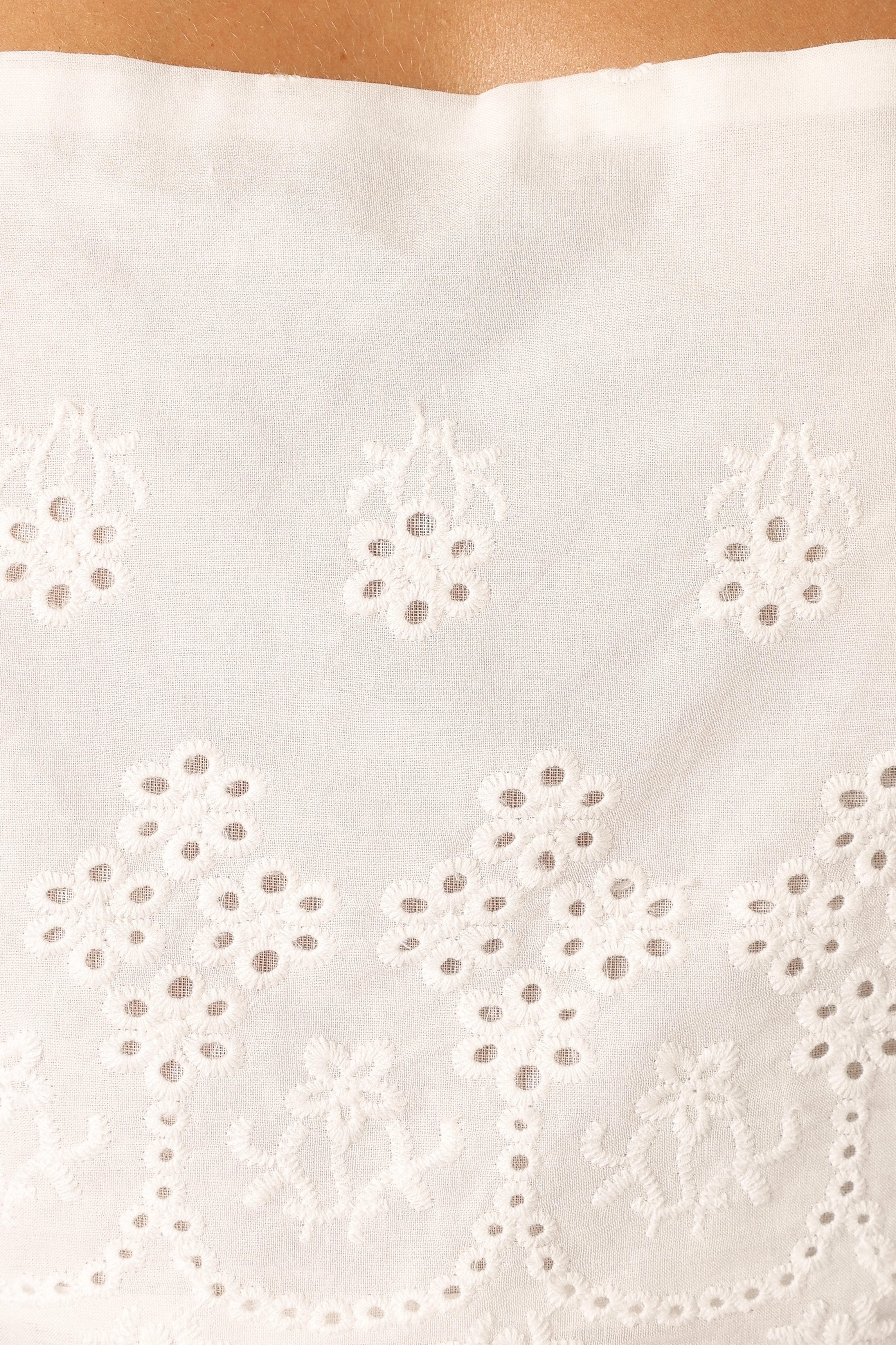 Clementine Pant Set White