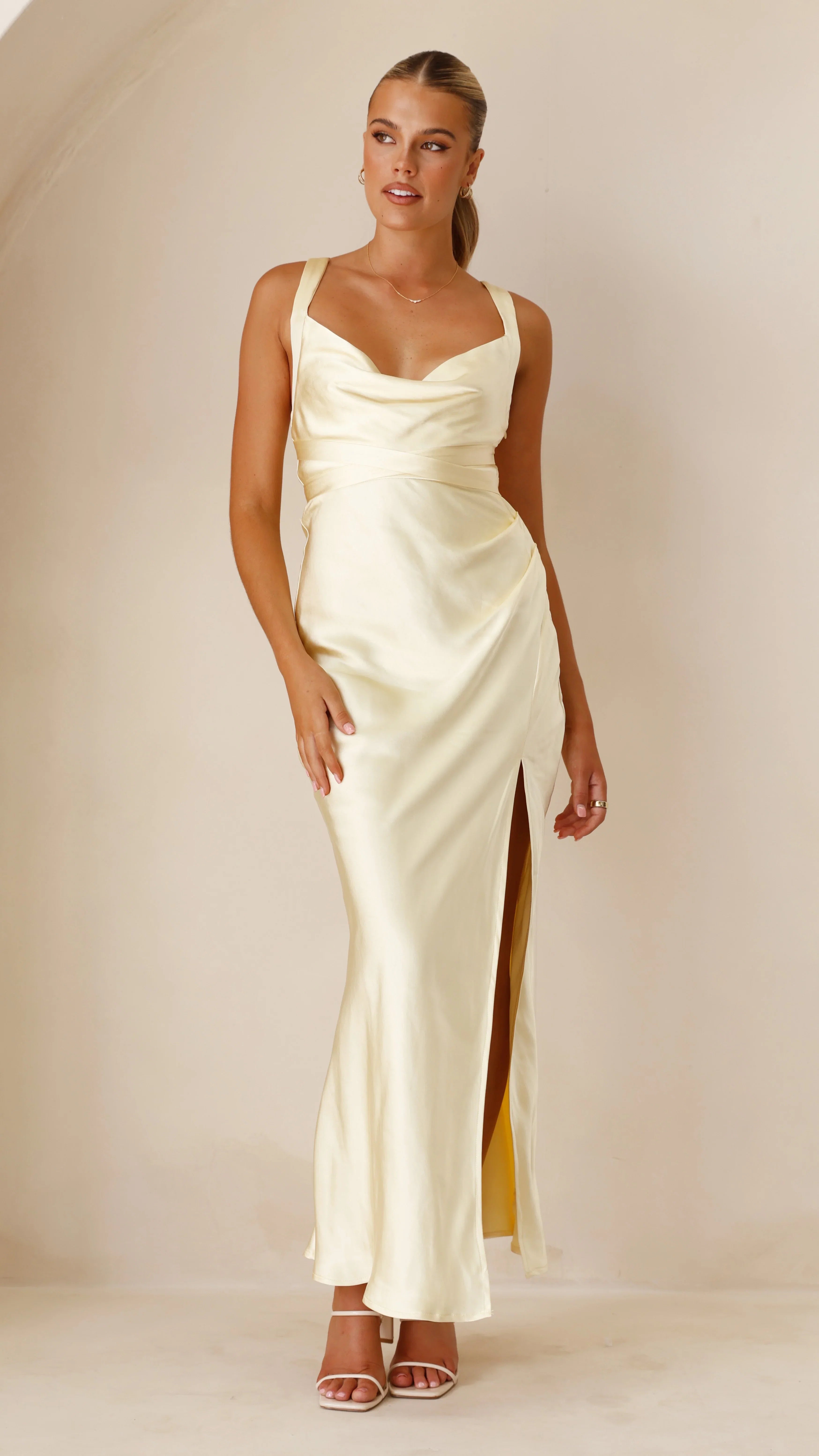 Zendaya Maxi Dress Yellow