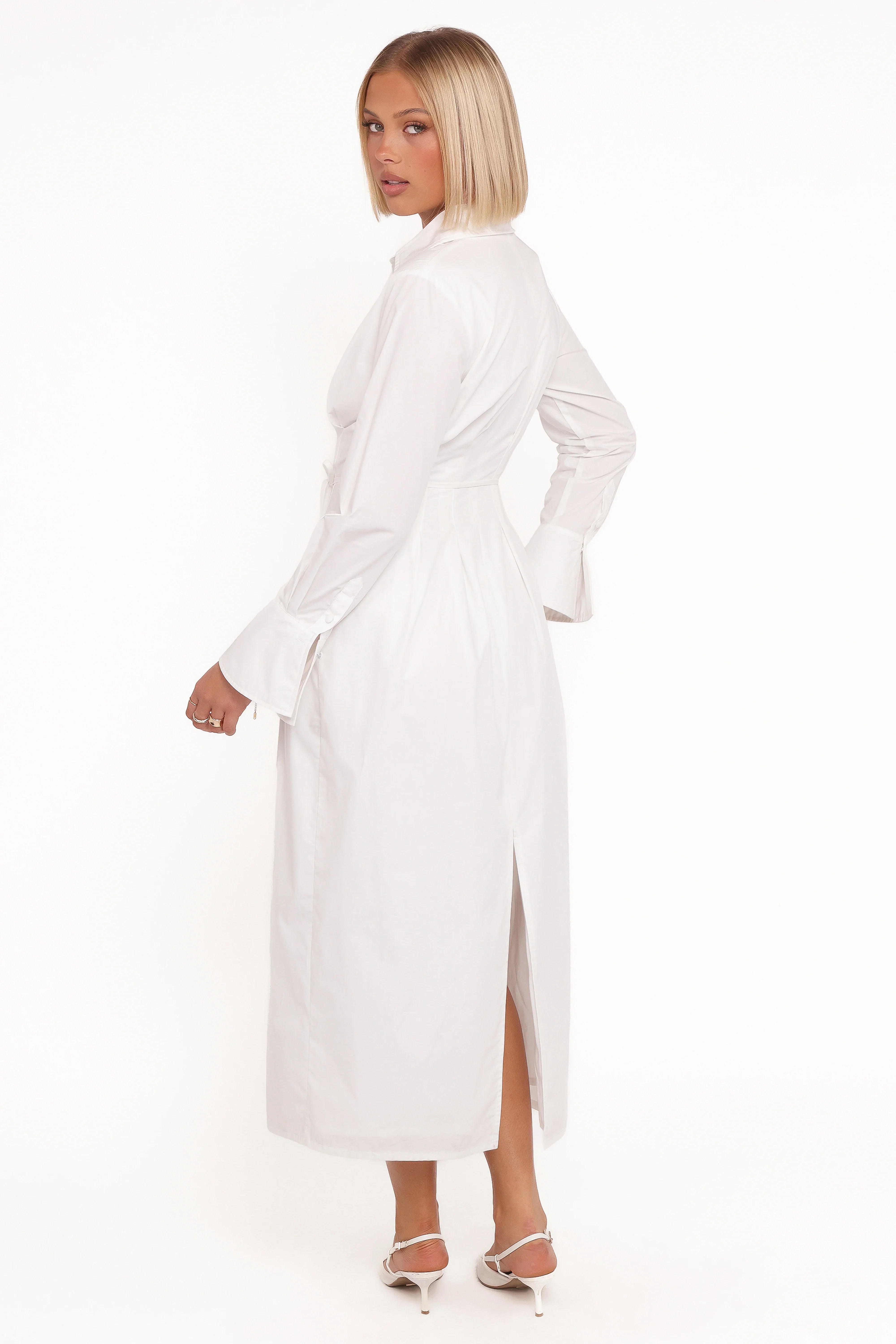 Alexander Shirt Dress Ivory