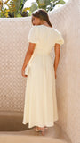Ena Midi Dress Yellow