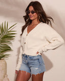 Warm Meadow Knit V Neck Sweater