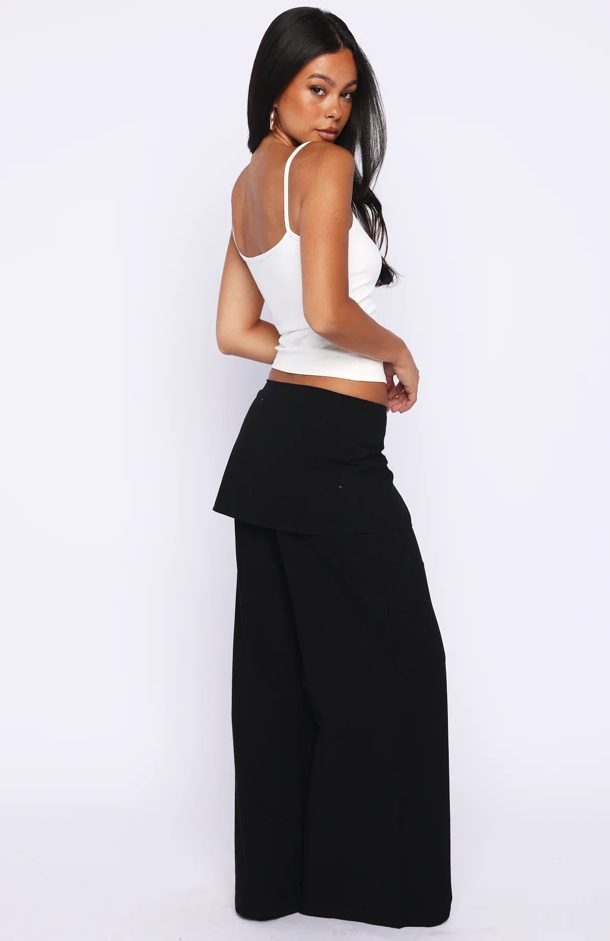 Off Beat Pants Black