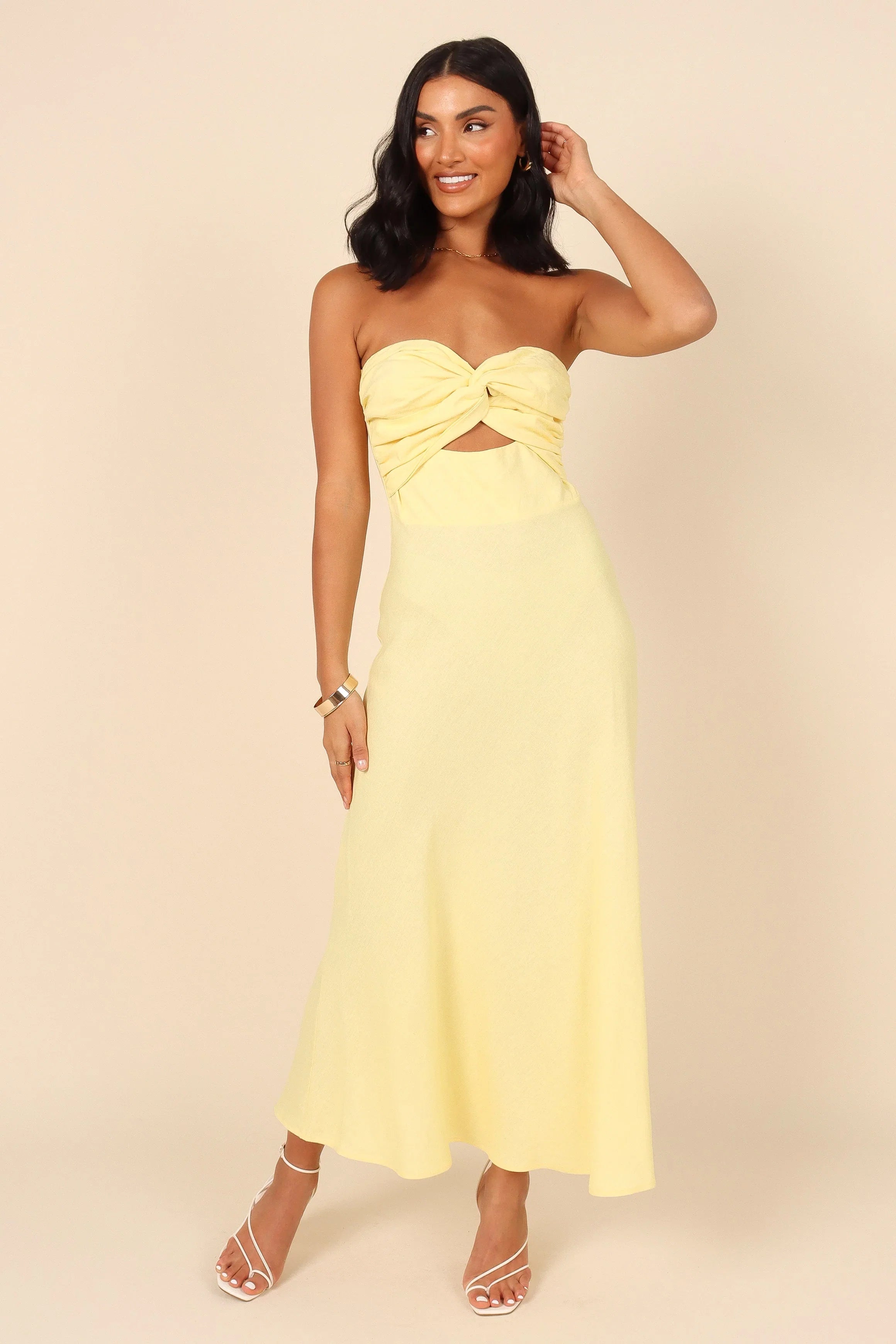 Rosetta Dress Lemon