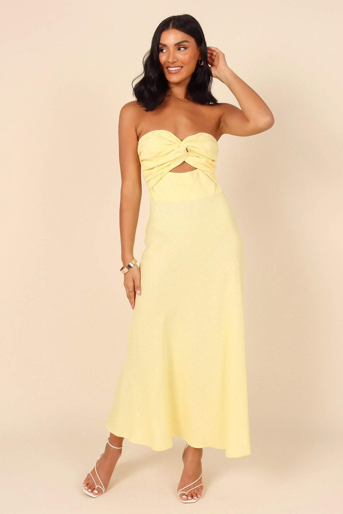 Rosetta Dress Lemon