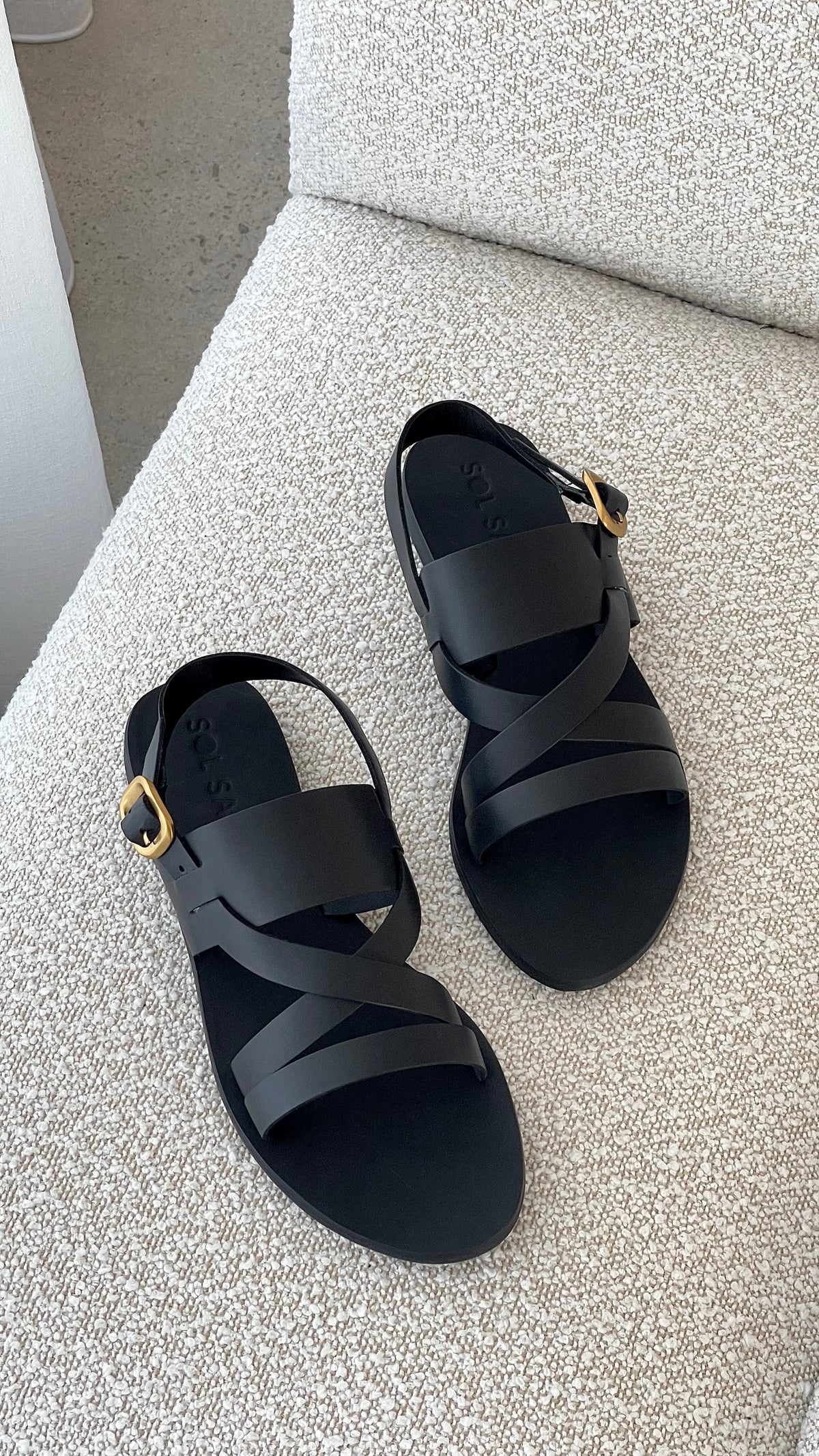 Sol Sana Palermo Sandal Black