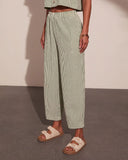 Dockside Days Striped Wide Leg Pants