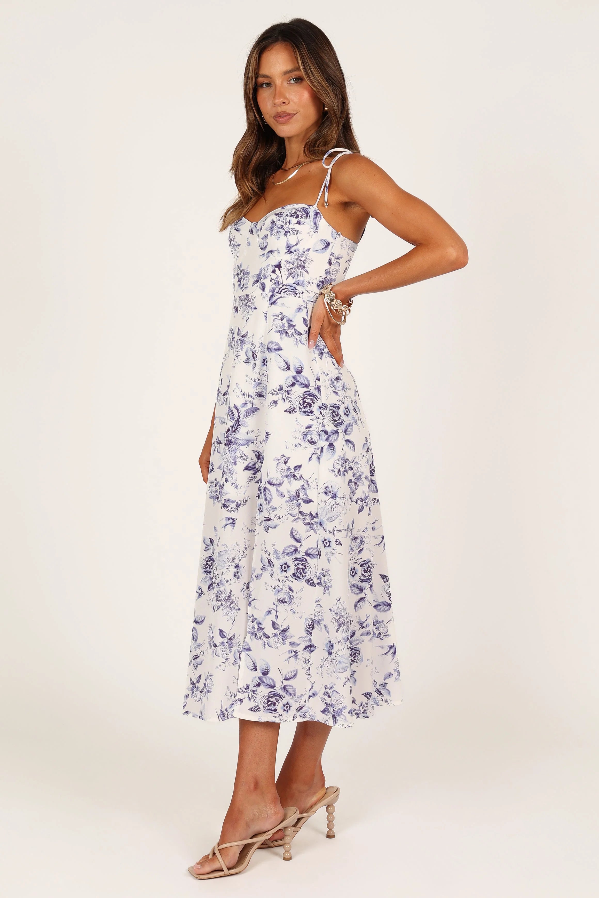 Azelia Dress Blue Floral