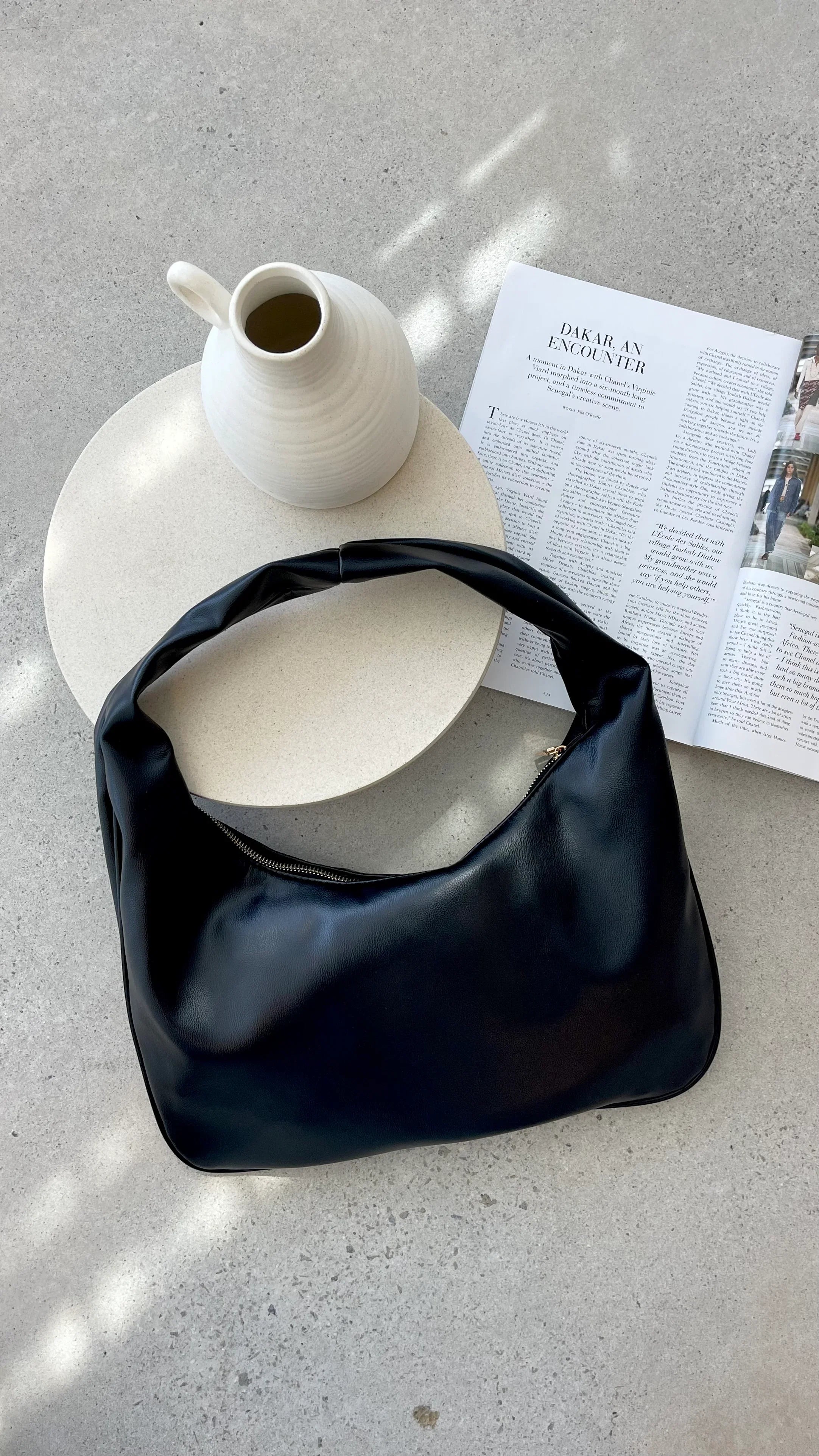 Cromwell Hobo Bag Black