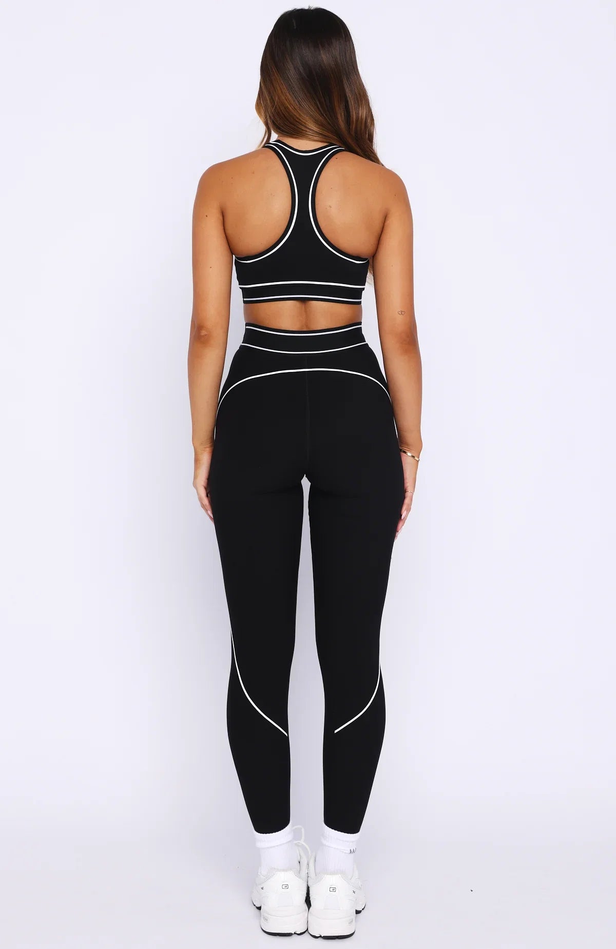 Precision Leggings Black White