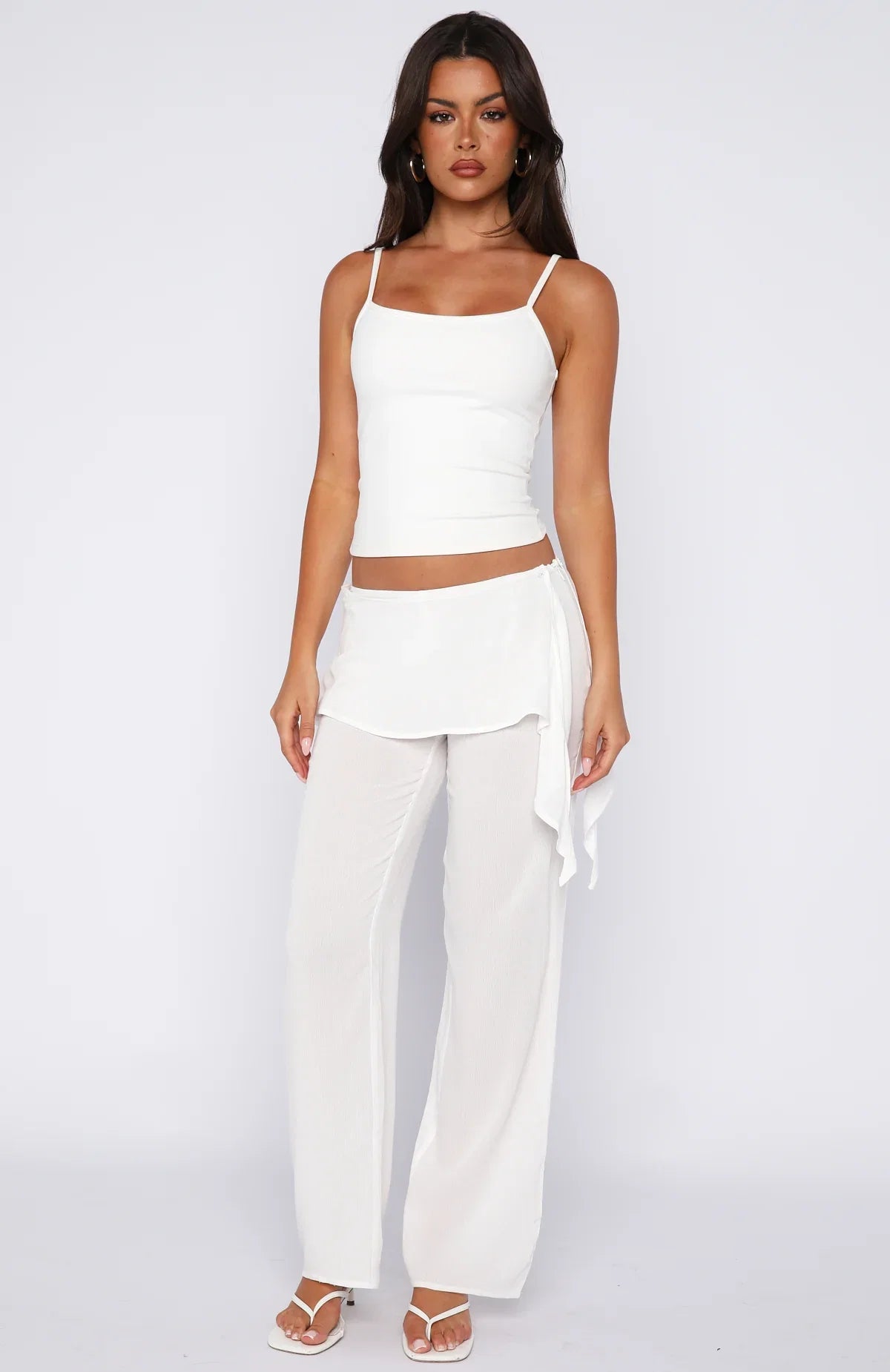 Start Me Up Pants White