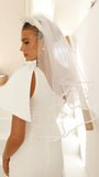 Bride To Be Veil White