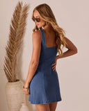 Kallena Denim Mini Dress