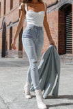 Hadie Jeans Light Blue Wash
