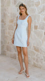 Adley Mini Dress Blue