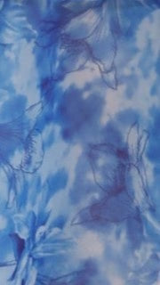 Kelli Maxi Dress Blue Floral