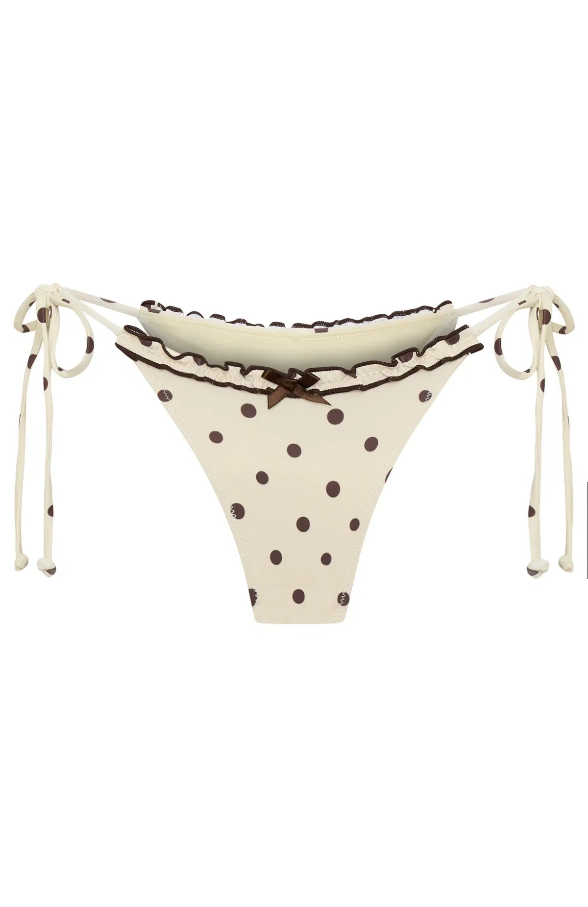 Josephine Bottoms Cream Choc Polka Dot
