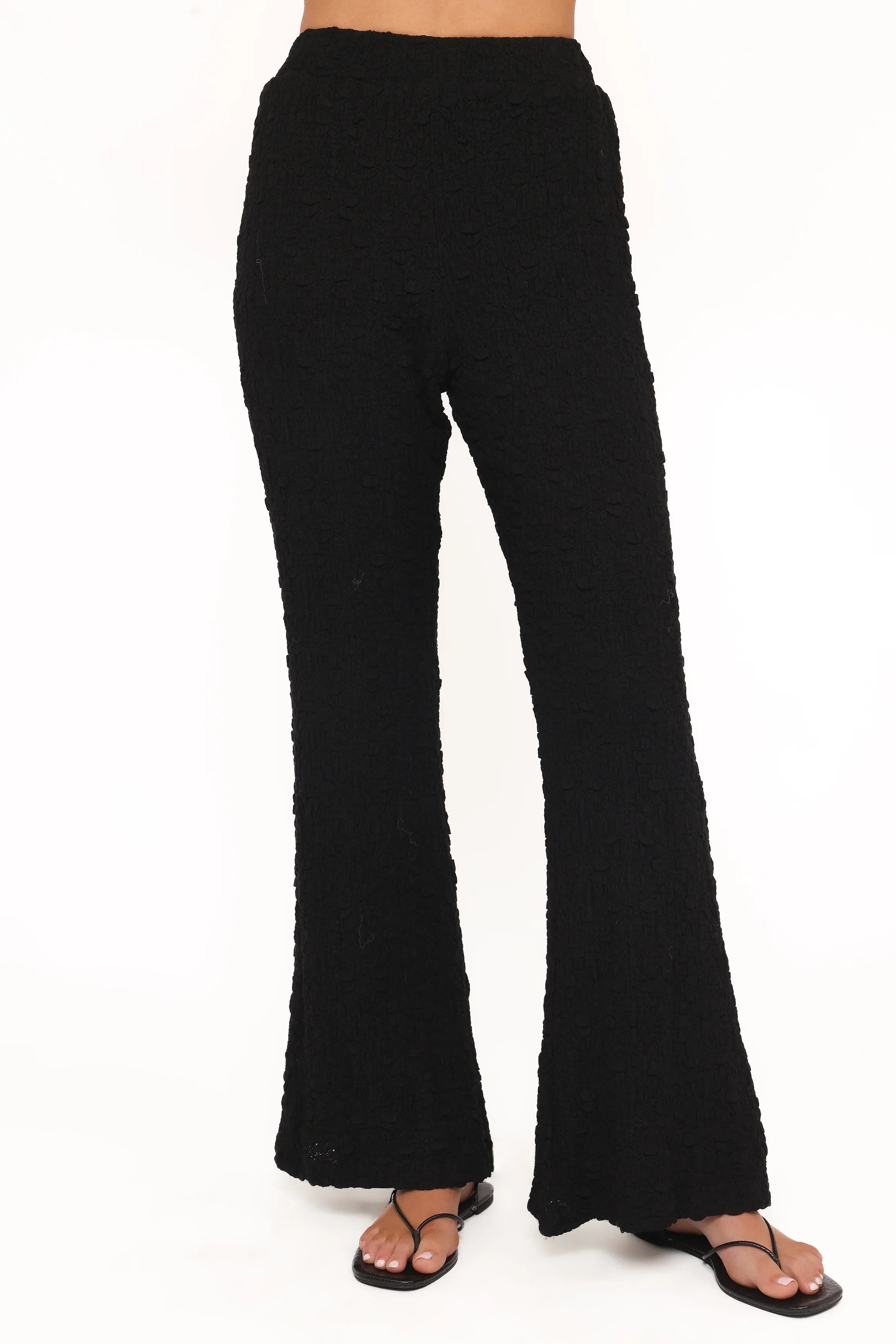 Gracie Lace Pant Set Black