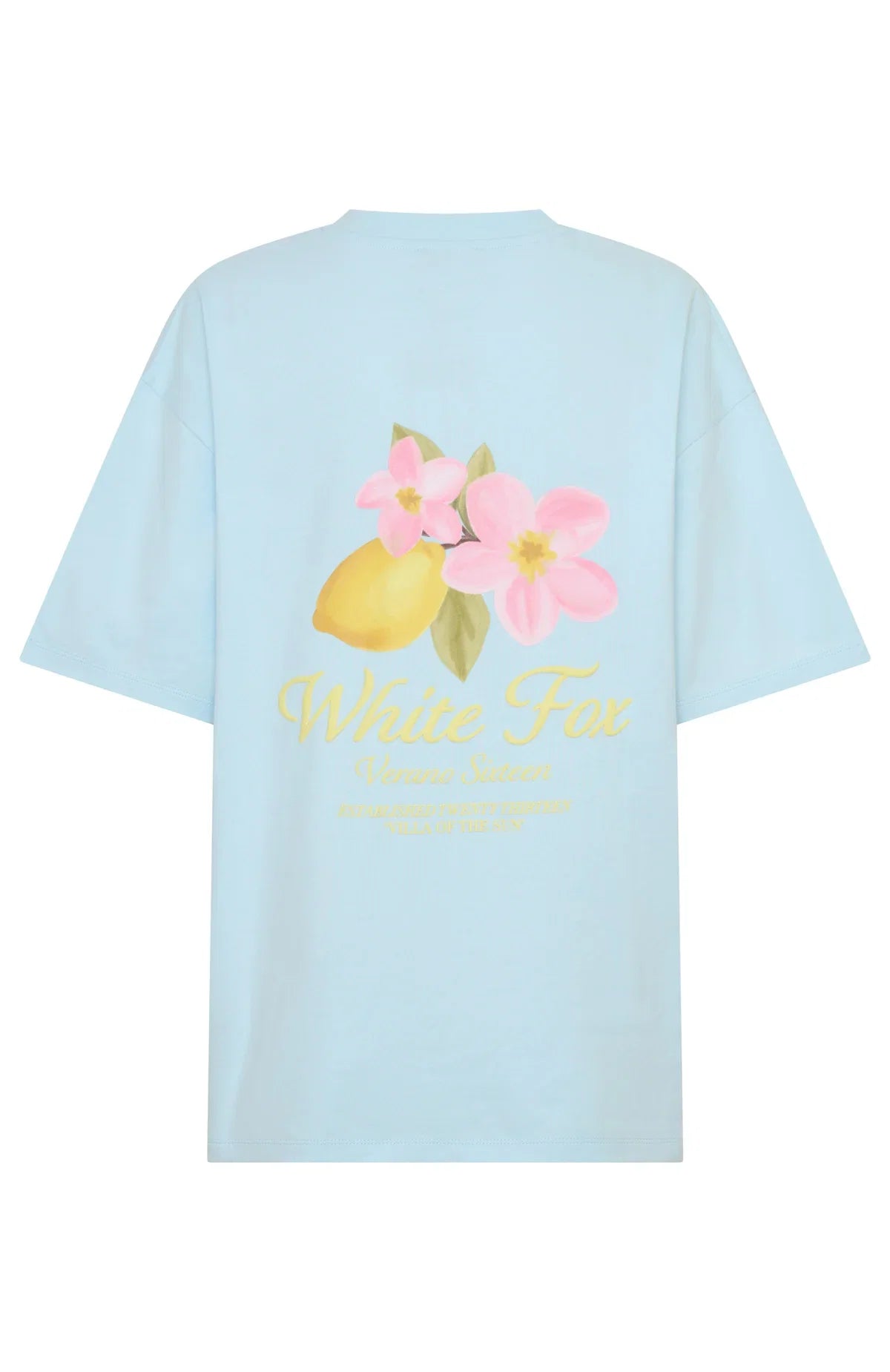 Verano Sixteen Azurra Oversized Tee Blue