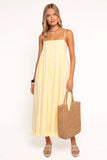 Miuccia Maxi Dress Butter Yellow