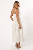 Maeve Midi Bow Dress Ivory