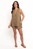 Miller Short Set Olive
