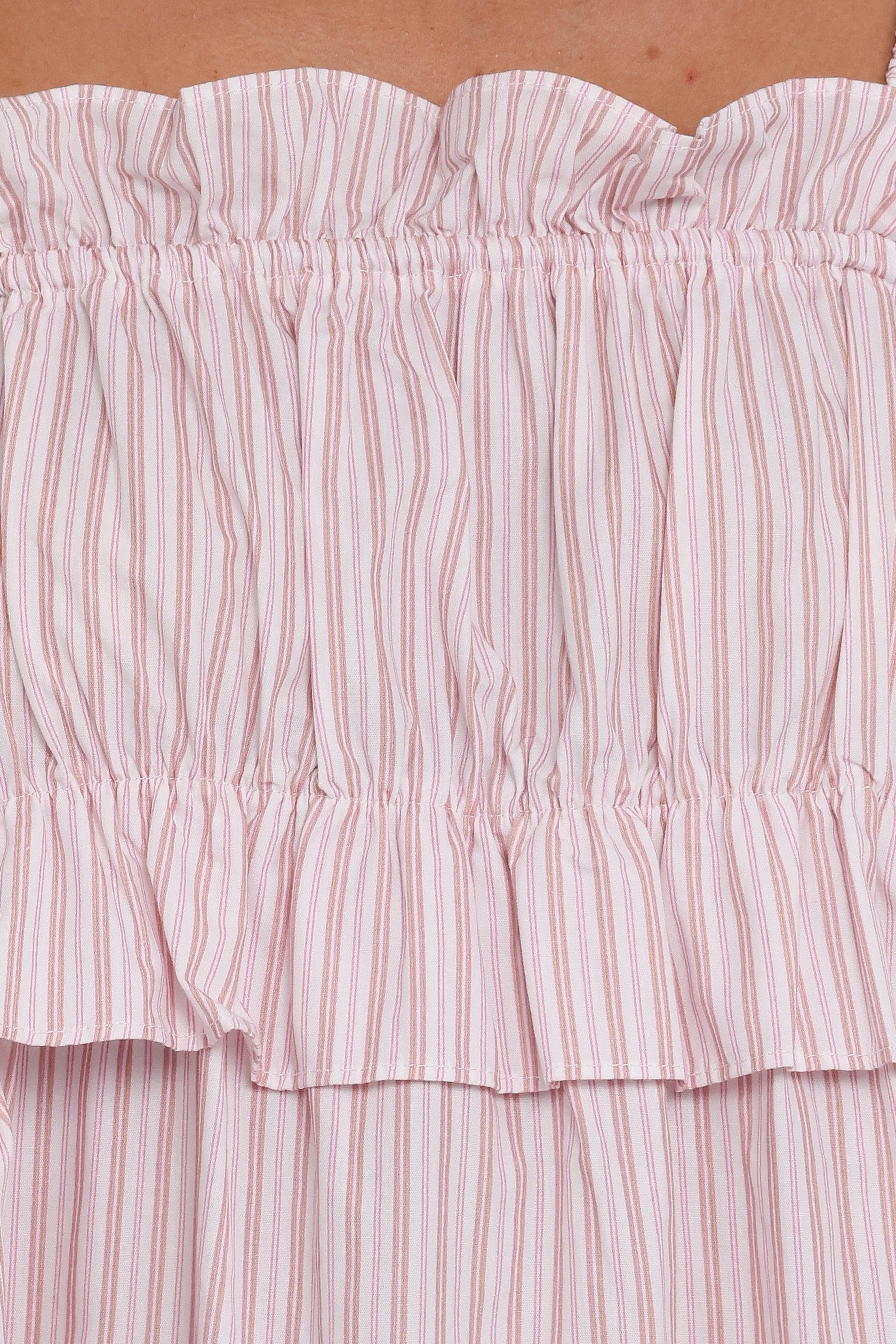 Keonia Mini Dress Pink Stripe