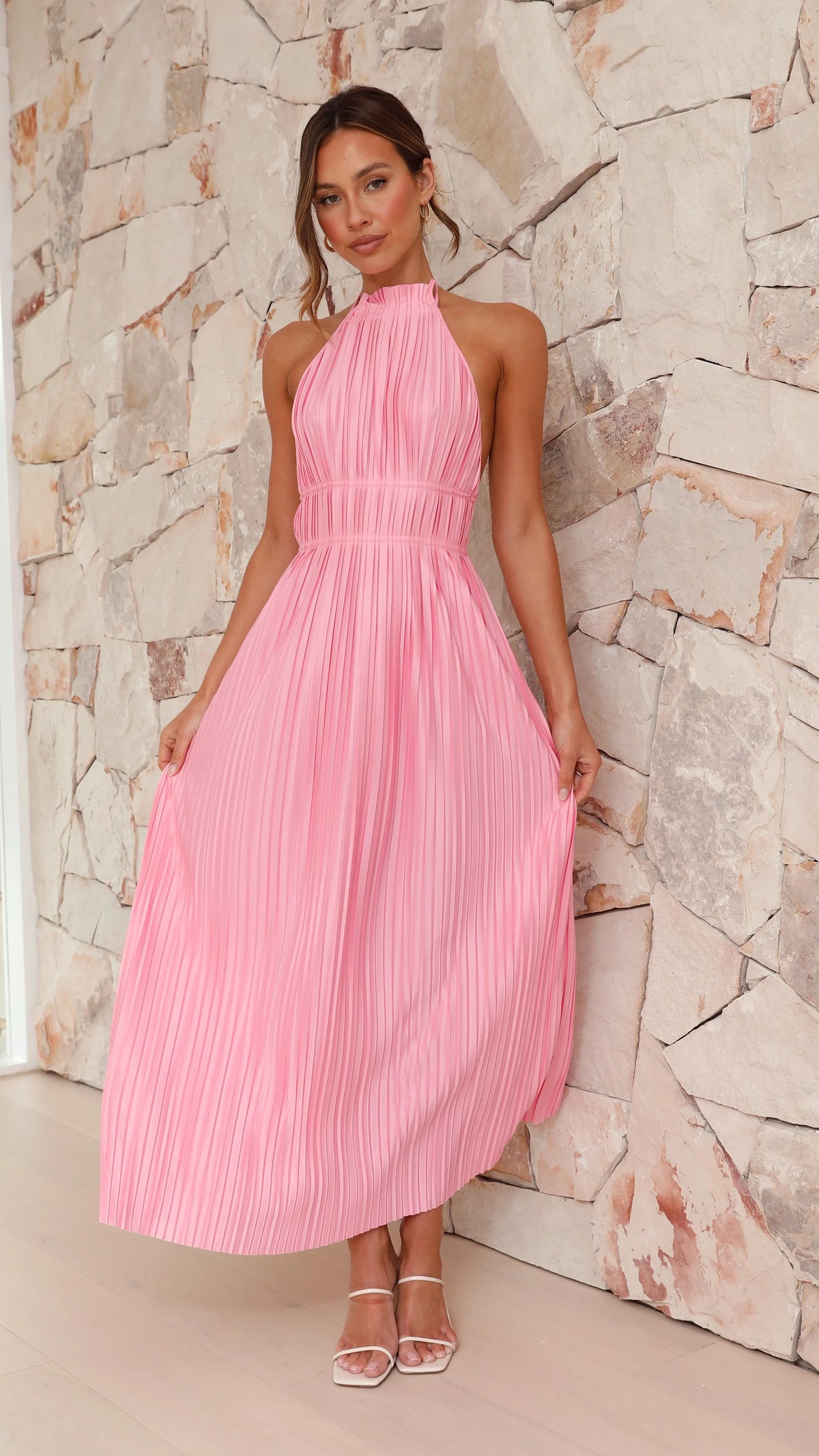 Frances Maxi Dress Pink