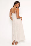 Yasmin Midi Dress White