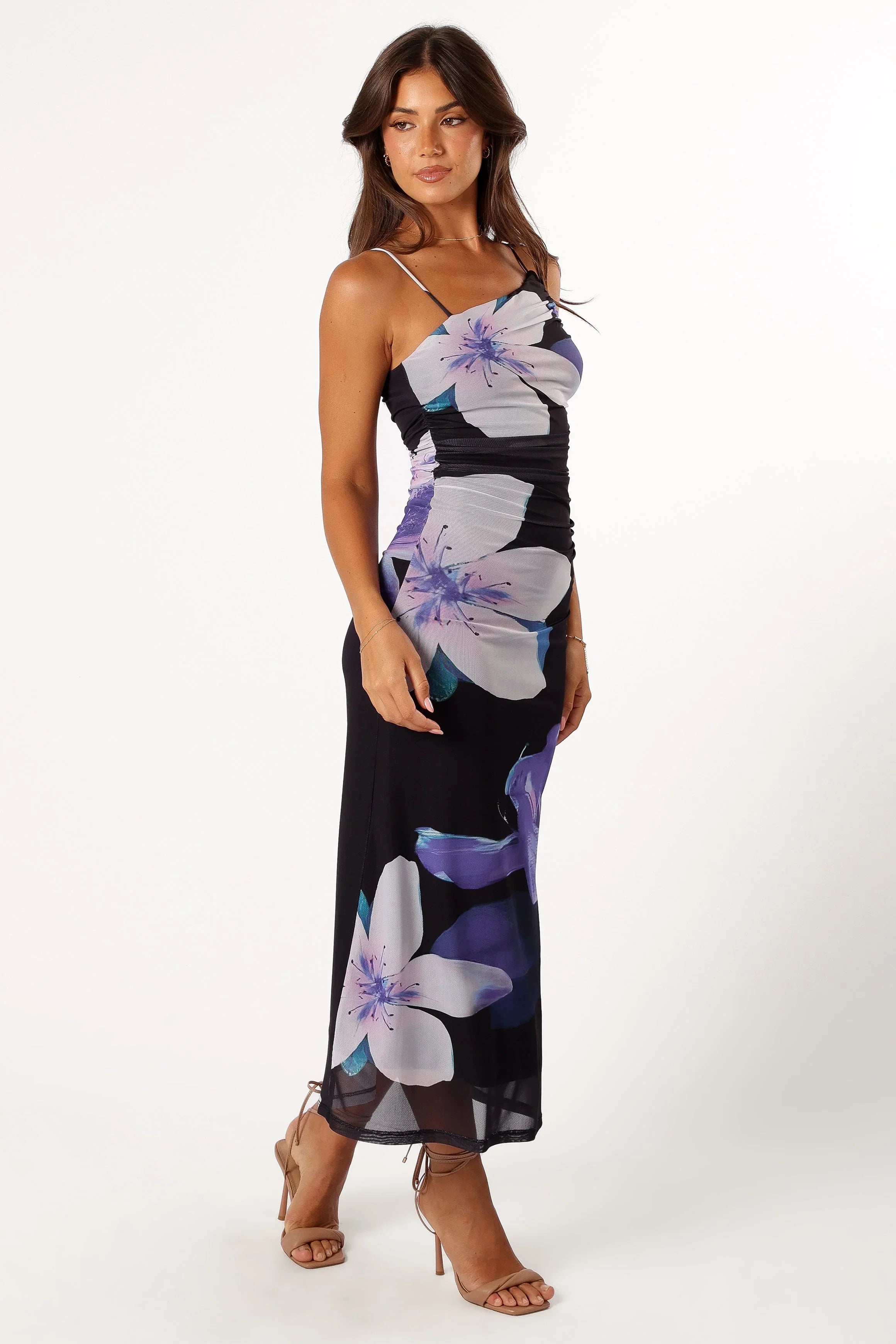 Jasmine Maxi Dress Black Floral