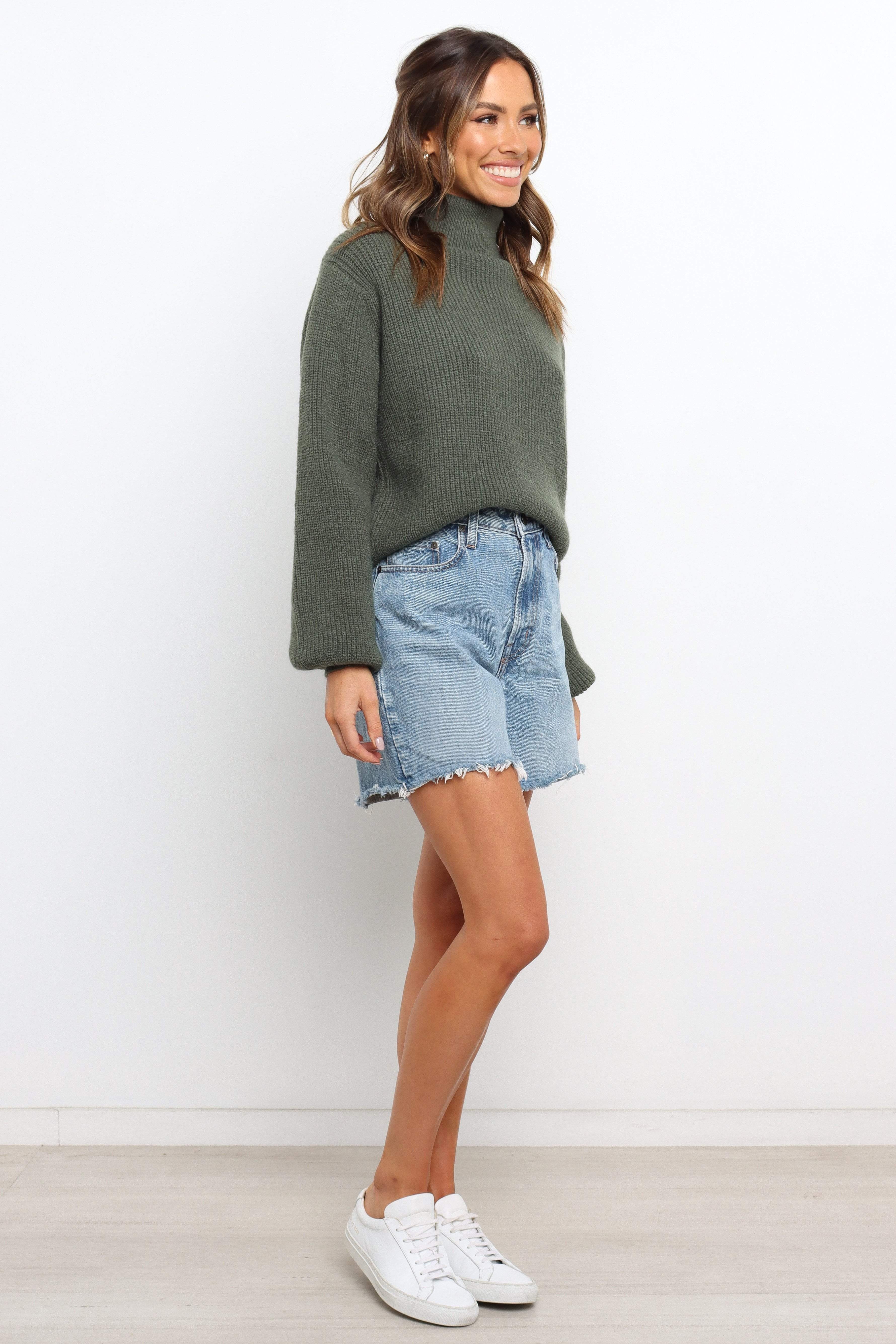 Freddie Knit Sweater Green