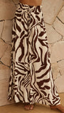 Avery Wide Leg Pants Luna Mocha