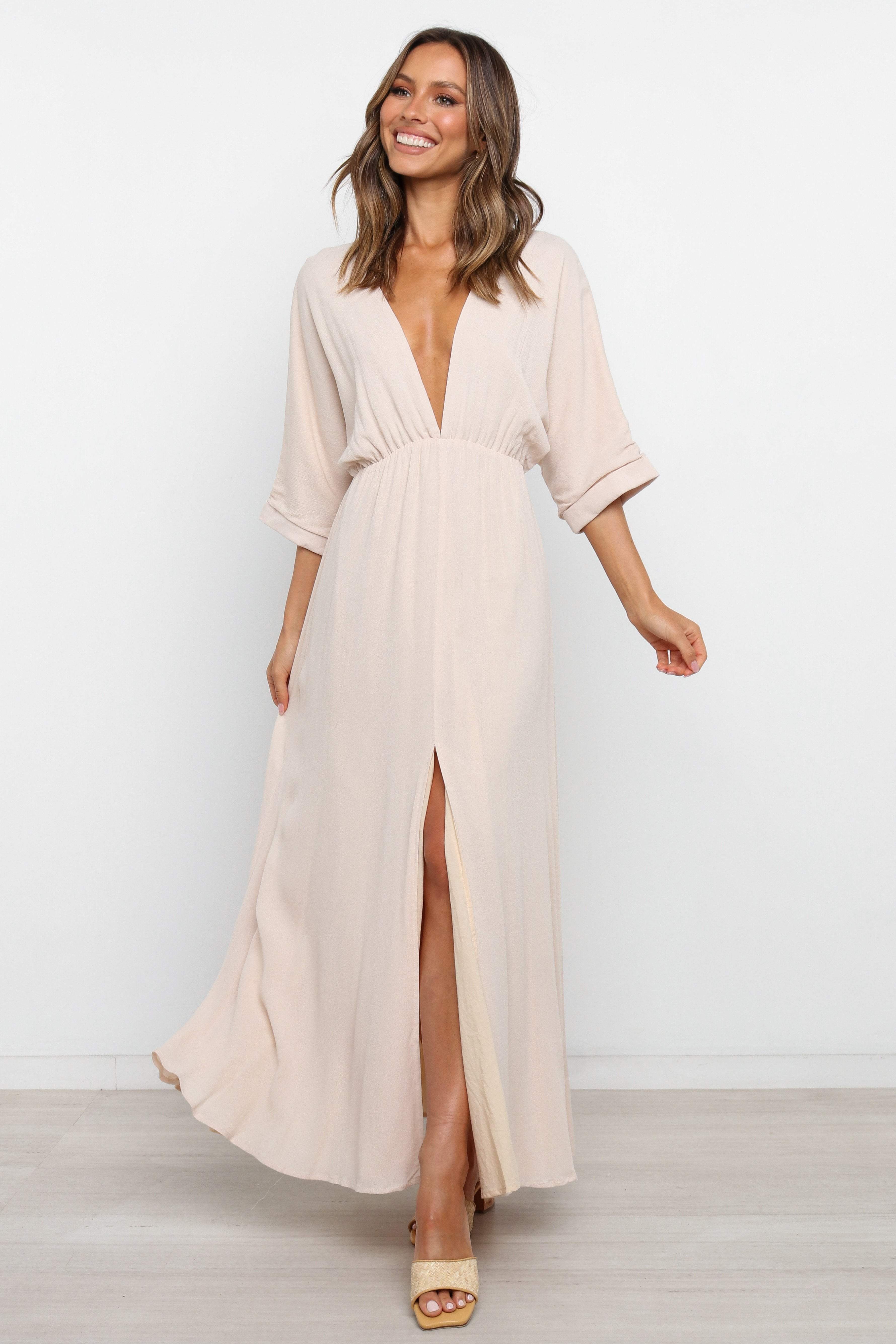 Bayview Dress Beige