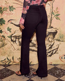 Hadlei Super Stretch Mid Rise Flare Leg Jeans