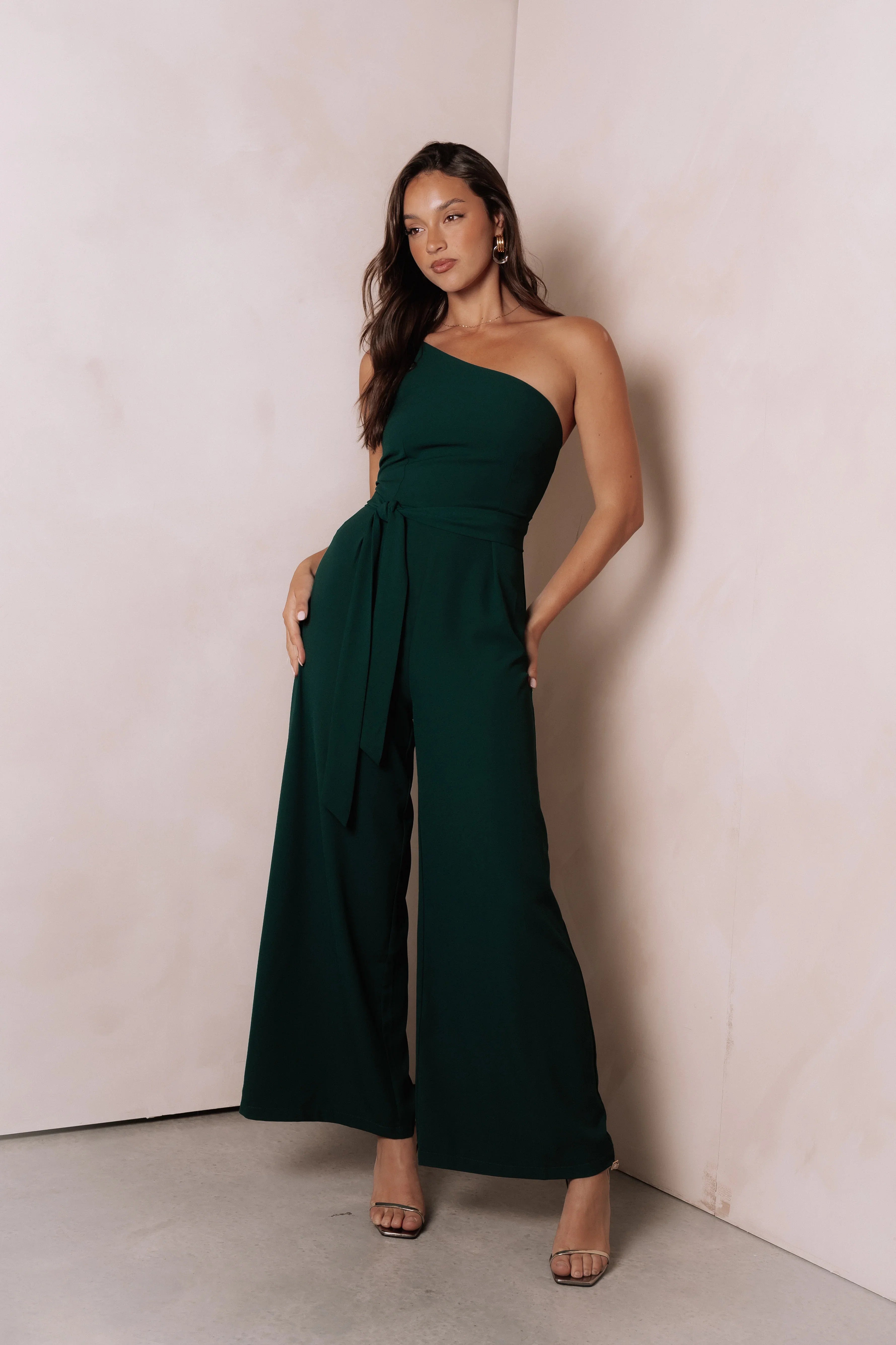 Leyton Jumpsuit Emerald