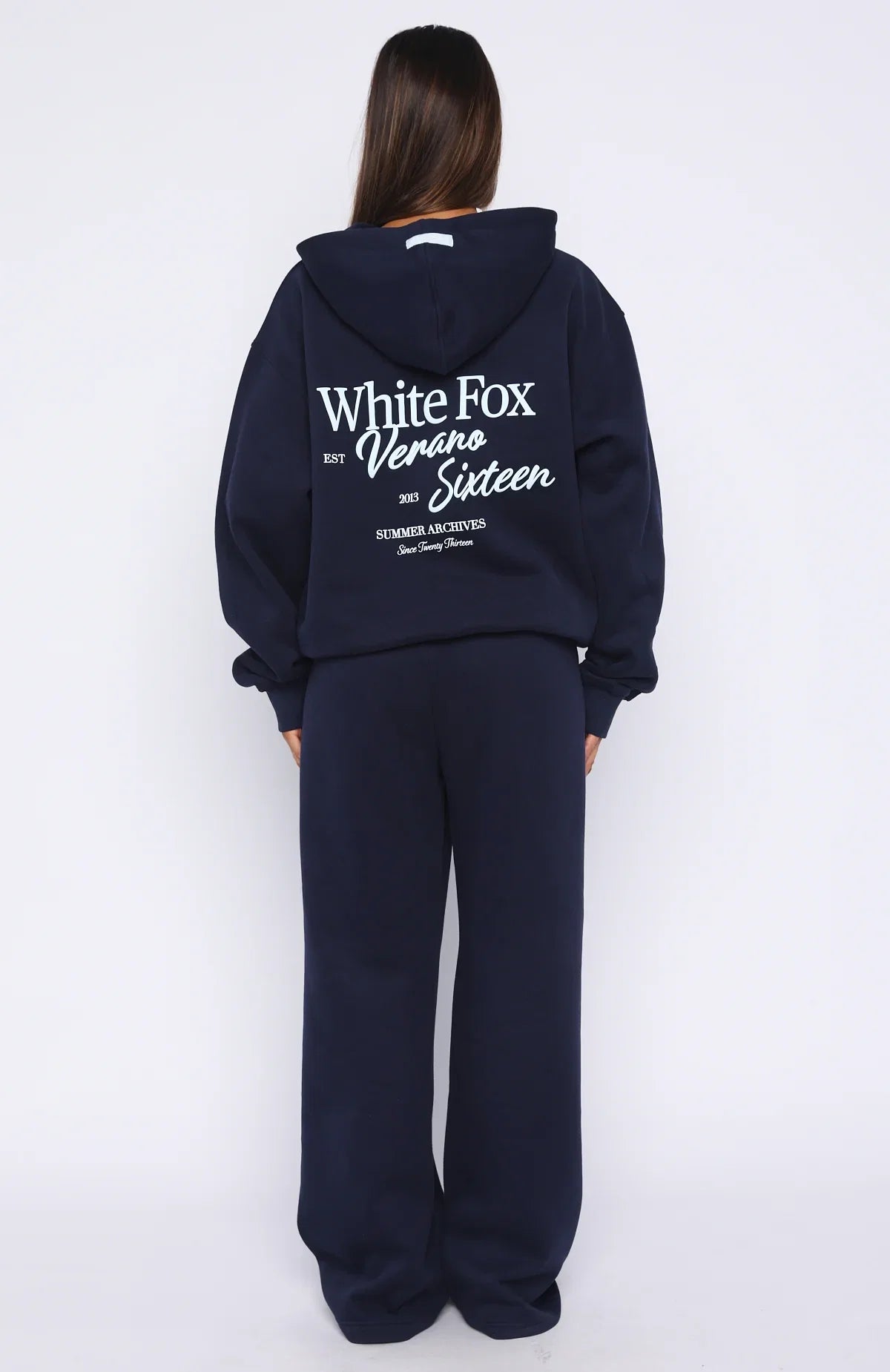 Verano Sixteen Lilia Wide Leg Sweatpants Navy