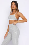 Tenacity Sports Bra Grey Marle