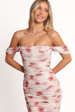 Cyra Midi Dress Rose